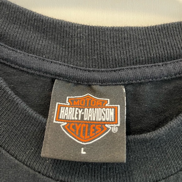 Harley Davidson Official Auckland, New Zeland Large T Shirt - Picture 2 of 4